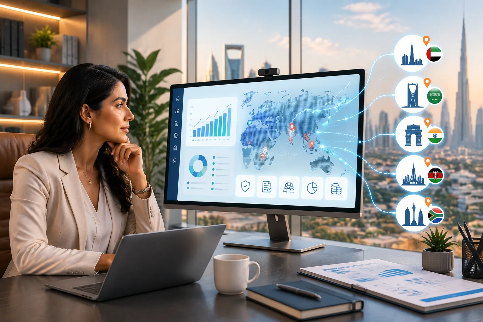 Darwinbox alternative for MENA and Africa with multi-country HR compliance coverage