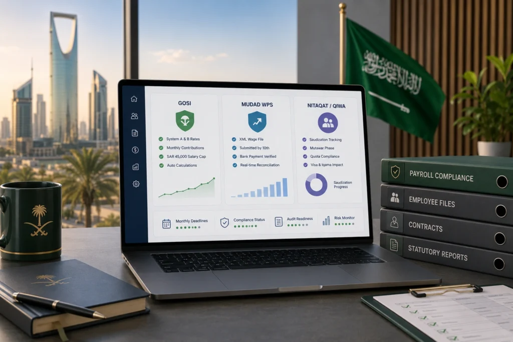 Saudi Arabia payroll compliance