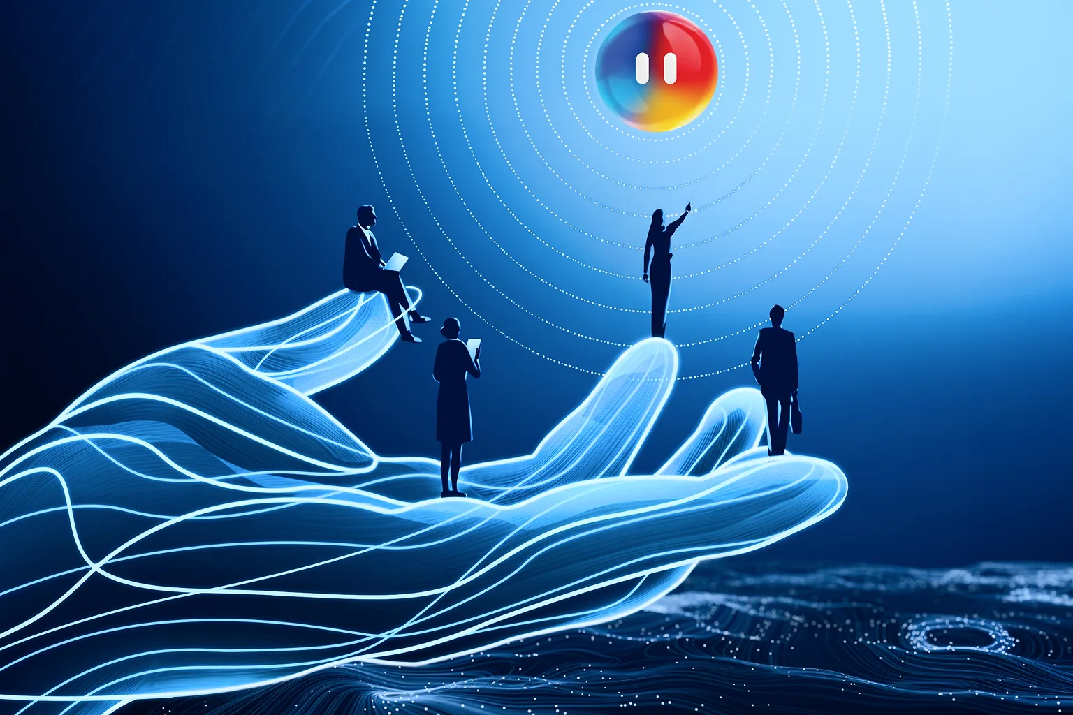 AI-powered human resources transformation with people and digital technology
